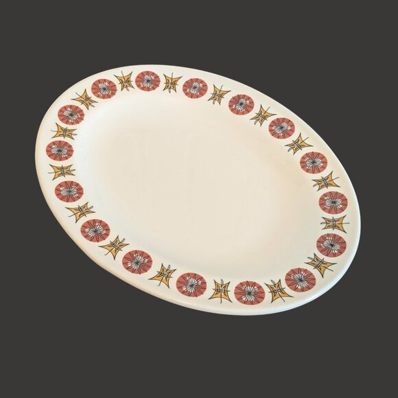 Vintage Ridgway Steelite “Tosca” Oval Platter | 8" | England Hotel Ware - Picture 1 of 3